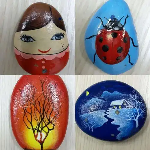 世纪星托管中心鹅卵石亲子画活动马上开始啦!