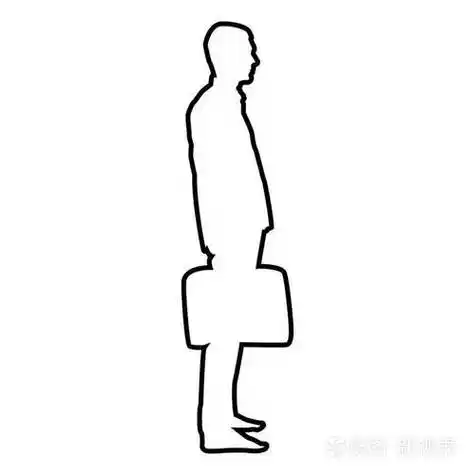 画侧身站的小男孩简笔画男孩抬着头简笔画男人全身侧面简笔画人物简笔