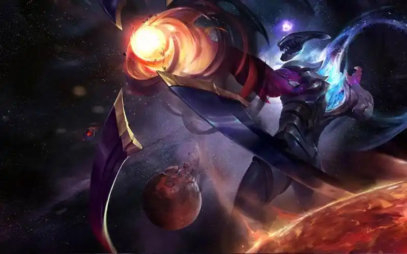 暗星 韦鲁斯 皮肤视频 - lol英雄联盟手游 dark star varus skin