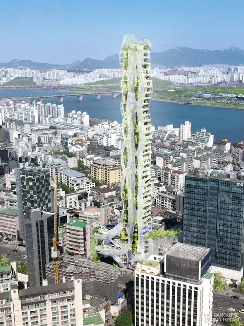 韩国首尔"清潭塔"设计方案公布,j. mayer h. architects获胜