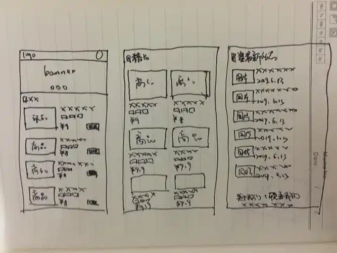 用案例帮你厘清原型草图低保真以及高保真之间的区别