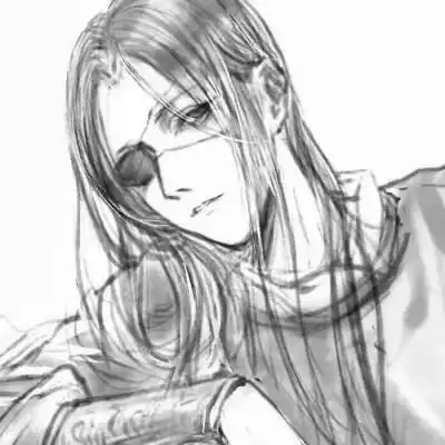 侠客头像男生古风黑白图片