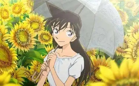 日推网友绘制工藤静香发型的毛利兰