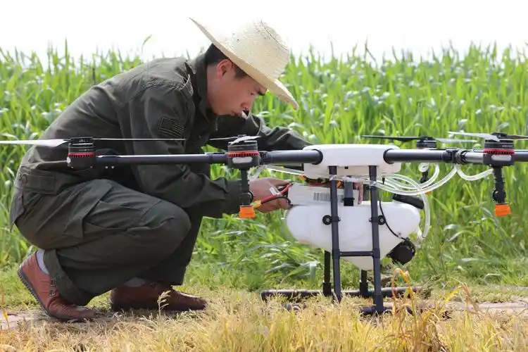 河北沧州河间市梦田飞防植保机打药效率高不高