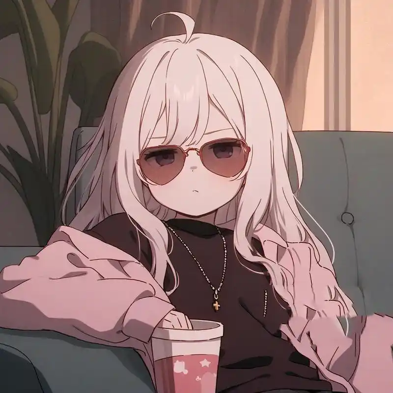 动漫女生头像 做一个酷酷的女生