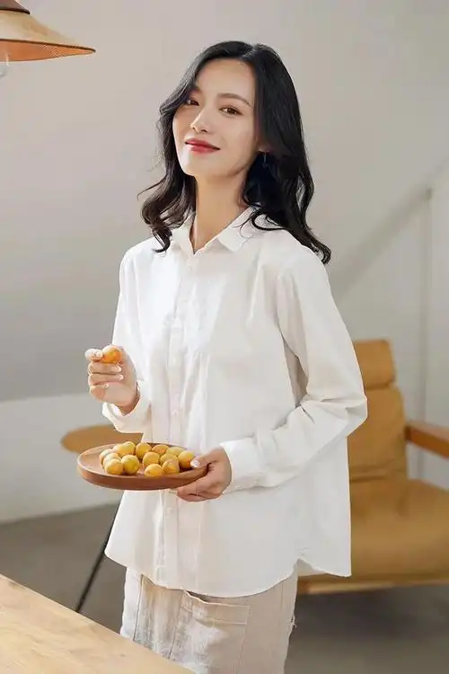 白衬衫,穿的就是气质
