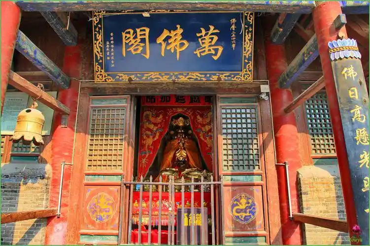 2,最经典的五台山线路,五台山核心区清庙,黄庙领袖寺院,精华寺院