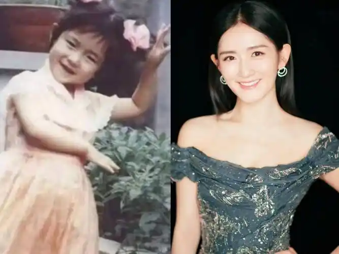 明星童年对比照大全,共计123位,主持,演员,歌手……_韩红_小时候
