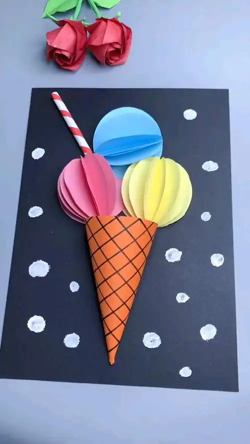 手工制作你们最爱的夏天来了一起做美味的冰淇淋吧