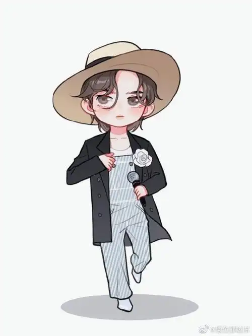 风生水起#大家看点开心的98这套q版画完了～统一发一下@uniq-王一博