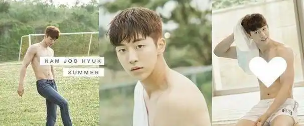 南柱赫当年曾拍摄过一组清凉写真,乍看是运动系阳光大男孩,但性感腹肌