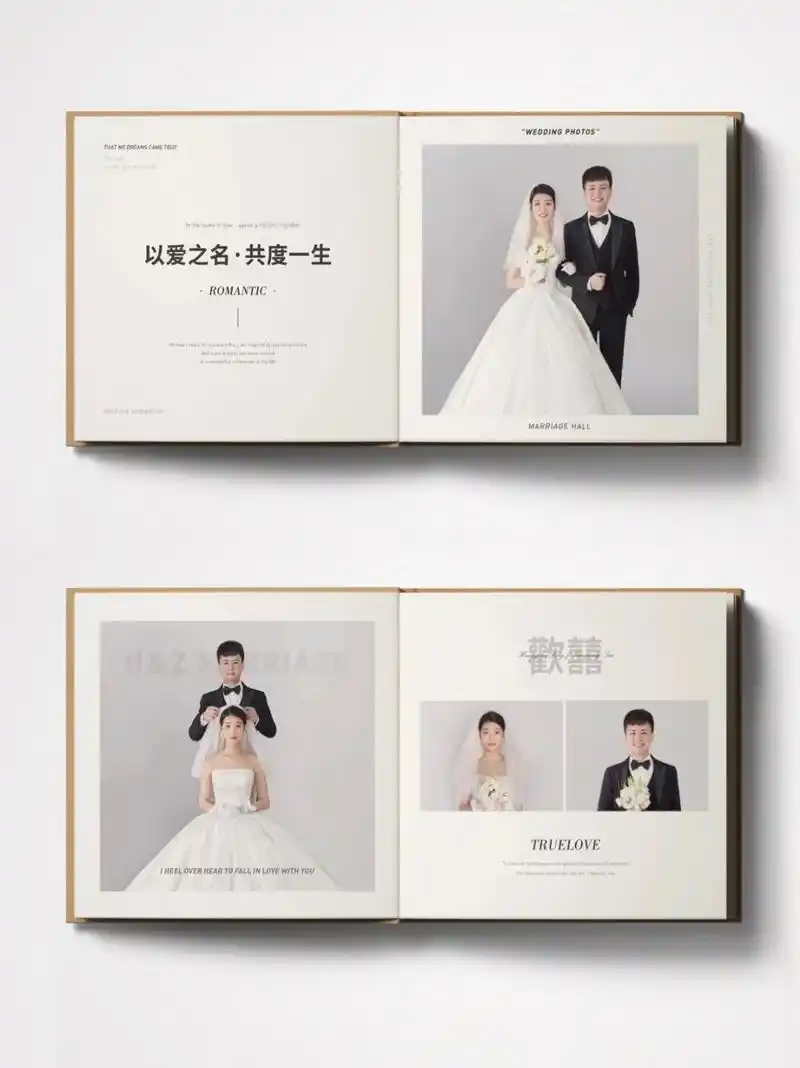 婚纱照相册排版,婚纱照969969♀1503 自己的婚纱照排版啦