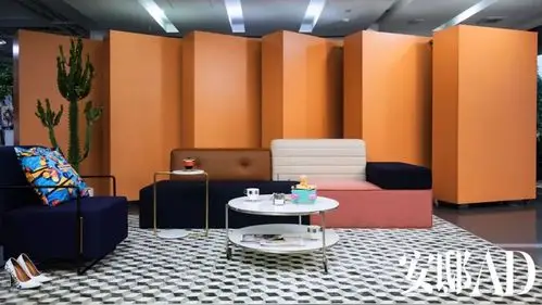 效果图推动万向轮,背景墙还可以变成这样哦!