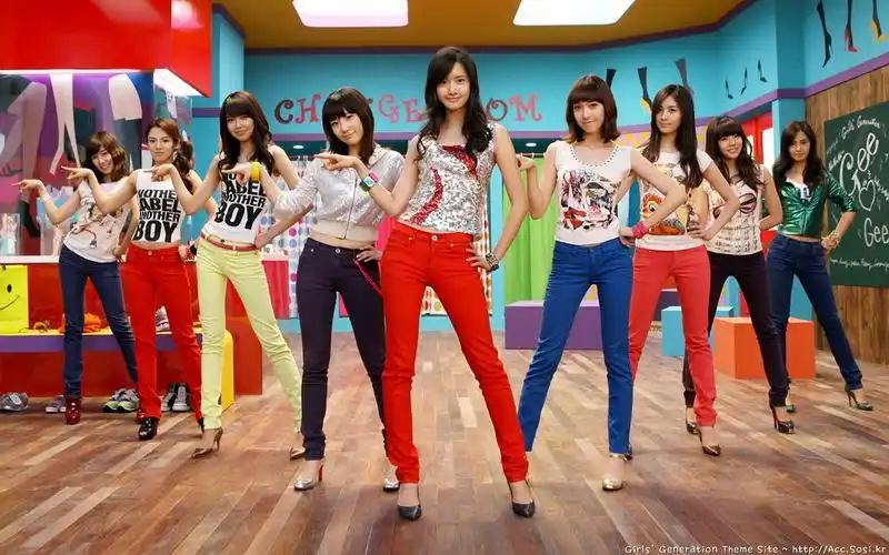 少女时代 韩国偶像组合宽屏壁纸