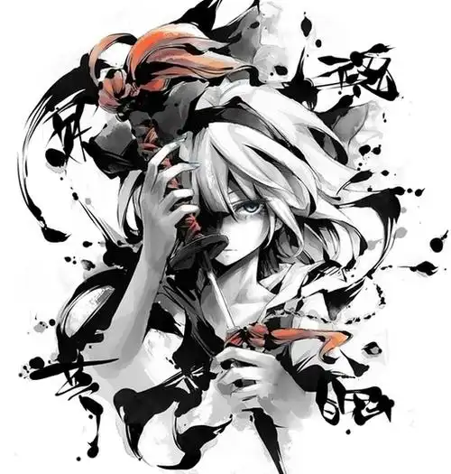 有没有想这样酷酷的,有杀气动漫人物图片!【急】