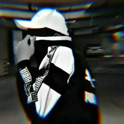 男生黑白帅气头像冷酷超拽男生个性真人图片