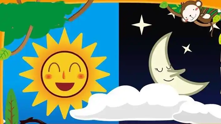 大二班课程叙事—《白天和黑夜》