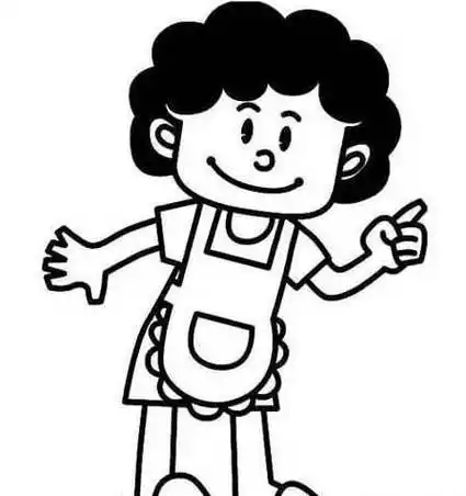 妈妈人物简笔画 妈妈人物简笔画简单又好看 - 第 3 - 水彩迷