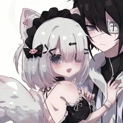 动漫情侣头像动漫情头素质拿图