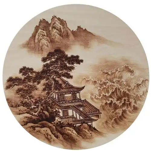 烙画呈现别样的美