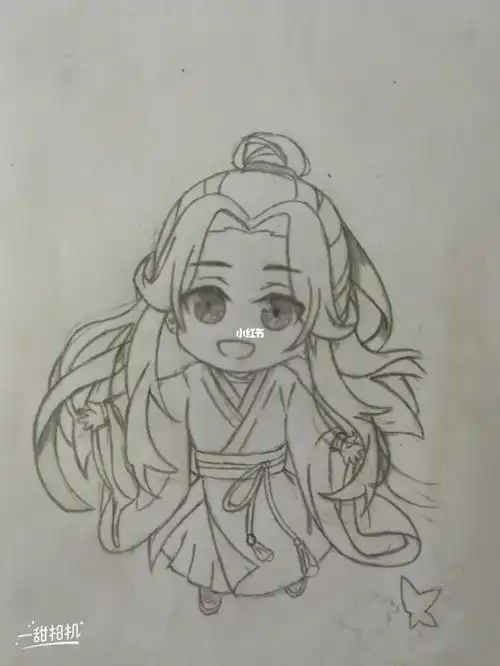 天官赐福谢怜手绘