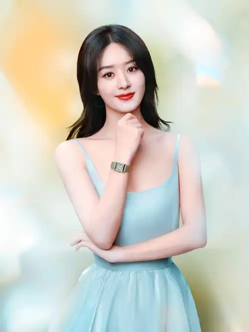 赵丽颖浪琴表优雅大使