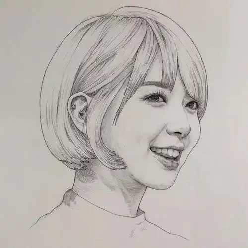 2022新素描人物头像图片