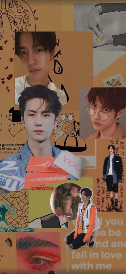 王一博拼贴壁纸