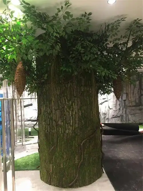 饶阳假树造型 |***嘉峻|酒店假树图