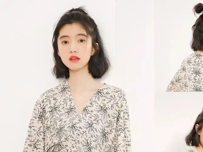 身高不到160cm的小个子女生,这几款短发最好看!_发型_气质_夏天