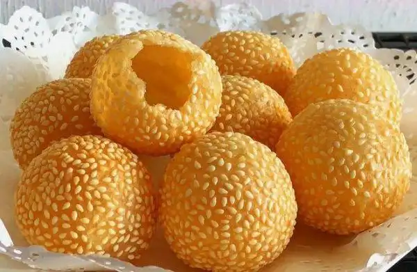 空心麻圆(麻球)的做法