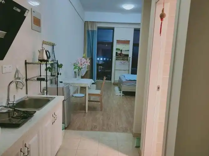 5号线杭师大地铁口附近朝南50平方一室一厅一厨一卫.