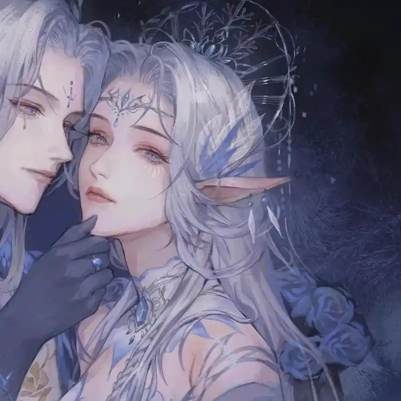 古风情侣头像,超级好看文艺优质头像.