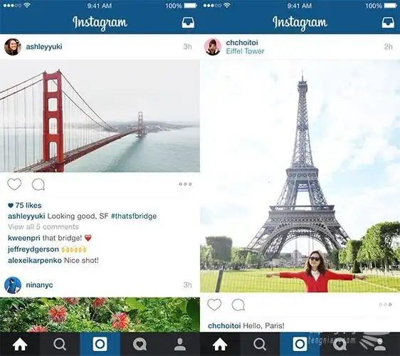 instagram可支持发送长方形图片及视频了