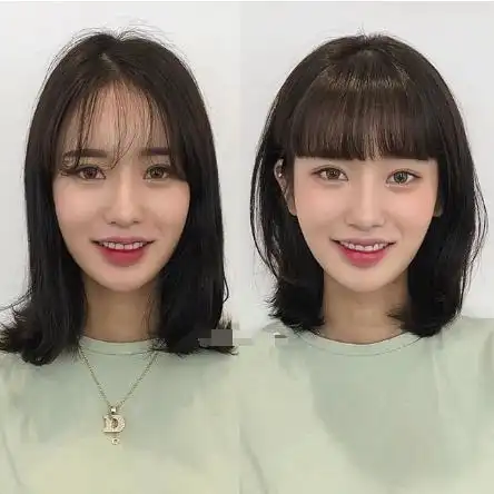 胖脸适合什么发型,胖人脸大什么发型好看(长脸,方脸刘海是重点)