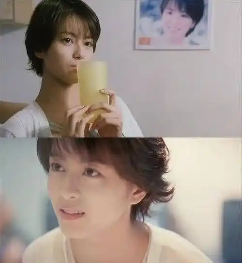 当小脸美人拥有一双灵动的大眼睛的时候,梁咏琪年轻的时期就可以看出