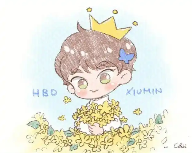 exoxiumin金珉锡生日快乐我们的珉珉