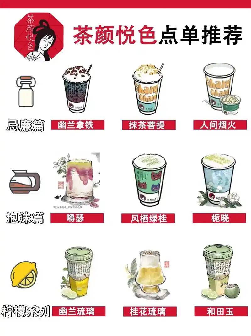 【茶颜悦色】最新点单攻略6073不踩雷.