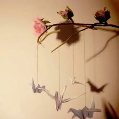 伤感意境千纸鹤头像图片