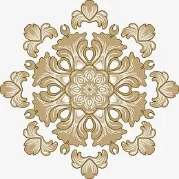 创意矢量瑶族花纹图