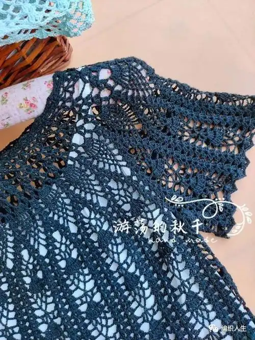 夜萝莉从上往下钩菠萝花样女士套头衫有编织图解