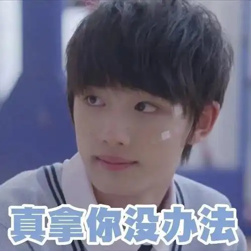 时代少年团丁程鑫表情包好困完全不想起