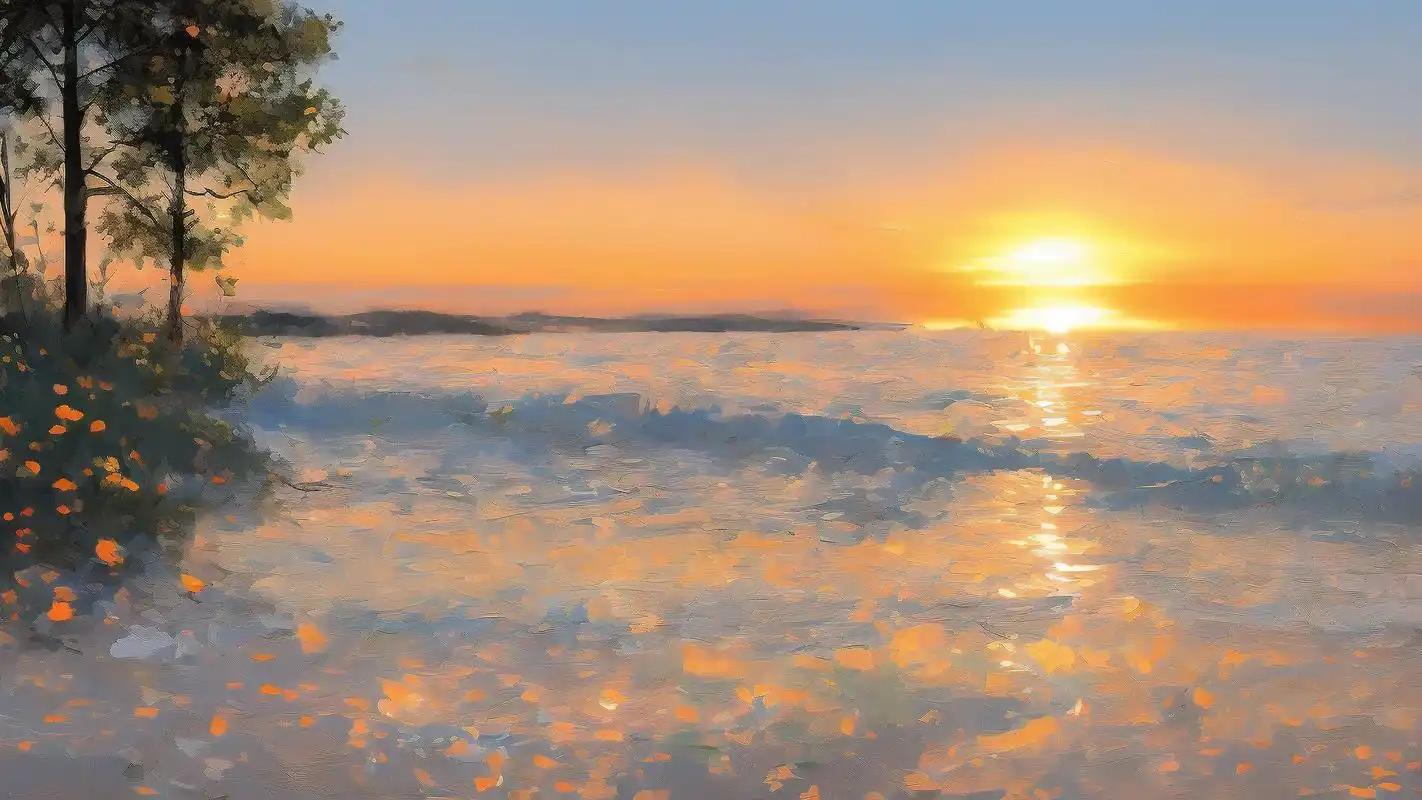 98有意境的海边壁纸,每一帧都是热爱93