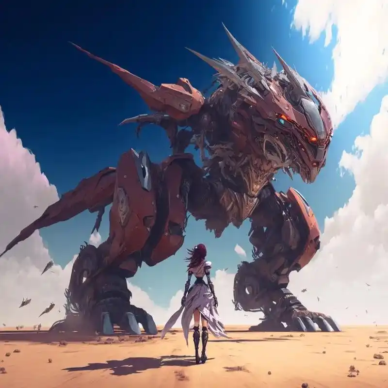 抖音图文来了 #ai绘画 #机甲 #科幻 #科技感爆棚 - 抖音