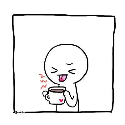 简笔画小人.头像.|作者aokake.