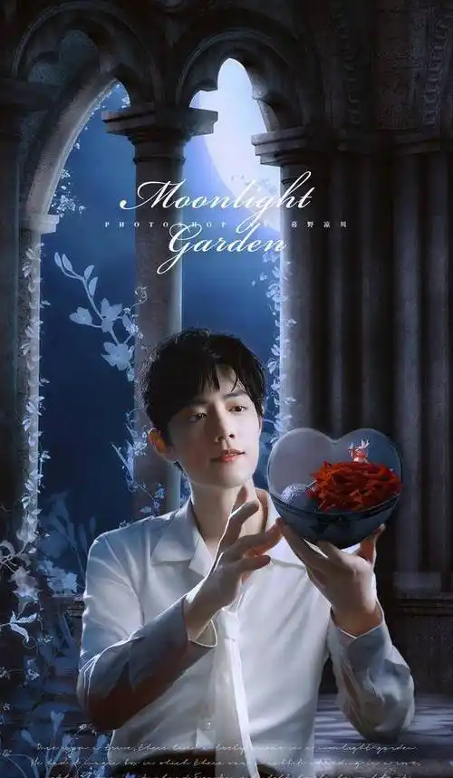 肖战粉丝神p图:魔幻现实主义!_背景_整体_大陆