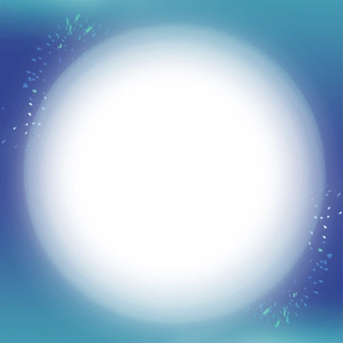 蓝紫水珠形状淘宝主图