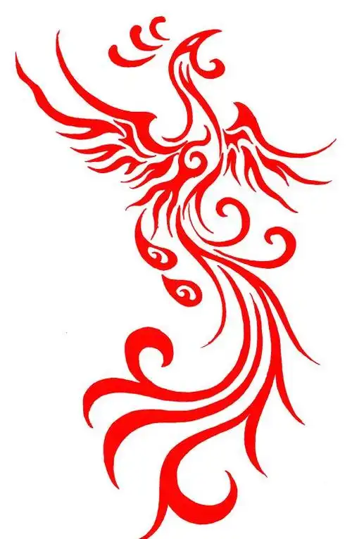 吉祥图案图腾(凤纹)