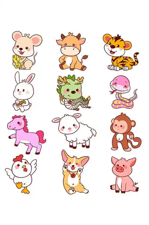 生肖图片 (生肖图片头像霸气)-第2张图片-珑钦运势网