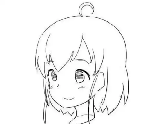 侧脸画法如下:工具:笔,白纸1,让我们先画一个圆,这里的线无论在哪个